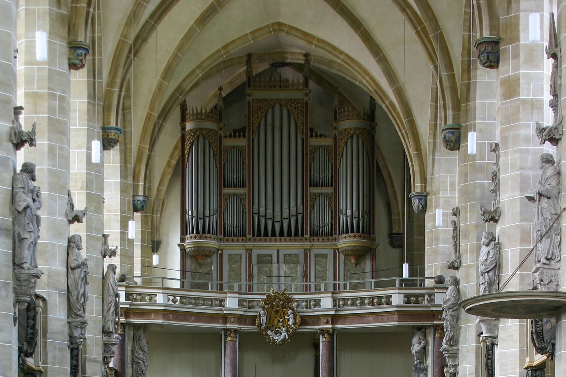 Orgelprospekt im Dom zu Halle